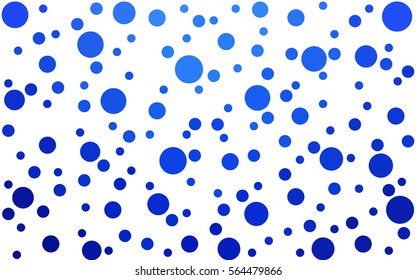 Light BLUE Vector banners set of circles, spheres. Abstract Circles. Art Vector Background.