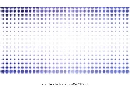 Light BLUE vector banners set of circles, spheres. Abstract spots. Art Background of bubbles in halftone style with colored gradient.
