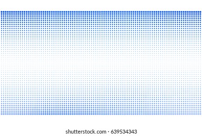 Light BLUE vector banners set of circles, spheres. Abstract spots. Art Background of bubbles in halftone style with colored gradient.