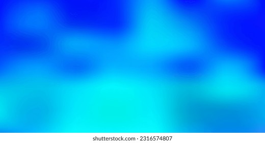 Light blue vector blur background. Colorful gradient abstract illustration in blur style. Your business gesign.