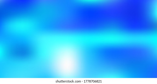 Light blue vector blur layout. Colorful gradient abstract illustration in blur style. Sample for your designs.