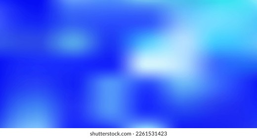 Light blue vector blur layout. Blurred abstract gradient illustration in simple style. Background for web designers.