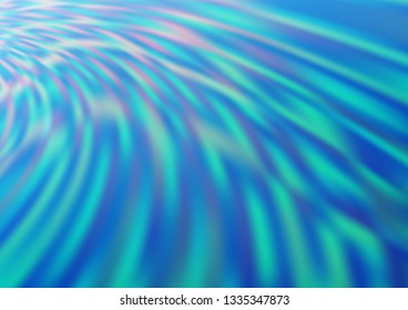 Light BLUE vector blur pattern. Shining colorful illustration in a Brand new style. Brand new design for your business.