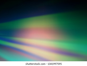 Light BLUE vector blur pattern. Glitter abstract illustration with an elegant design. A completely new template for your design.