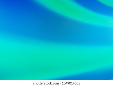 Light BLUE vector blur pattern. Glitter abstract illustration with an elegant design. The blurred design can be used for your web site.