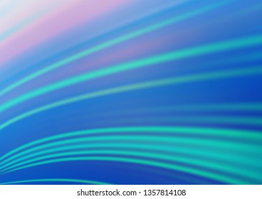 Light BLUE vector blur pattern. An elegant bright illustration with gradient. A completely new template for your design.