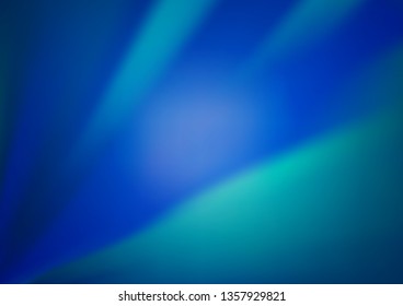 Light BLUE vector blur pattern. Creative illustration in halftone style with gradient. A new texture for your design.