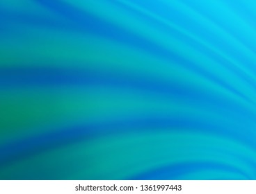 Light BLUE vector blur pattern. Glitter abstract illustration with an elegant design. A completely new template for your design.