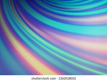Light BLUE vector blur pattern. Glitter abstract illustration with an elegant design. Brand new design for your business.