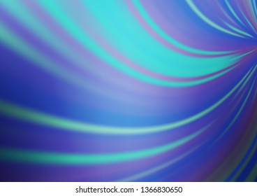 Light BLUE vector blur pattern. Colorful abstract illustration with gradient. Brand new design for your business.
