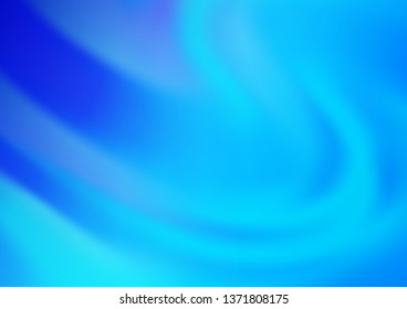 Light BLUE vector blur pattern. A completely new color illustration in a bokeh style. A completely new design for your business.