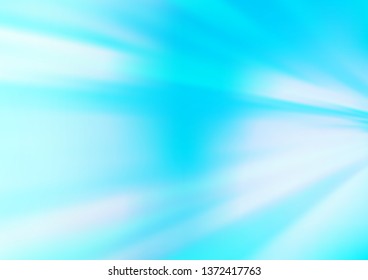 Light BLUE vector blur pattern. Colorful illustration in blurry style with gradient. A completely new template for your design.