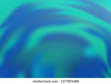 Light BLUE vector blur pattern. Shining colorful illustration in a Brand new style. The elegant pattern for brand book.