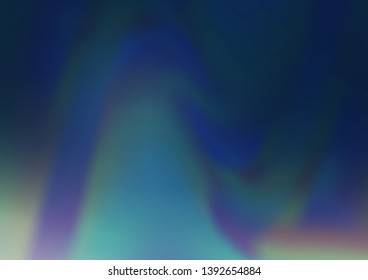 Light BLUE vector blur pattern. Colorful illustration in blurry style with gradient. A completely new template for your design.