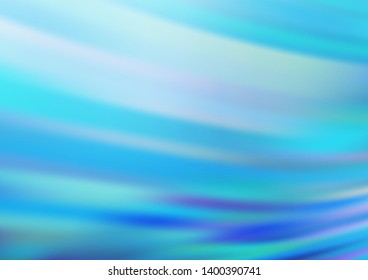 Light BLUE vector blur pattern. Modern geometrical abstract illustration with gradient. A new texture for your design.