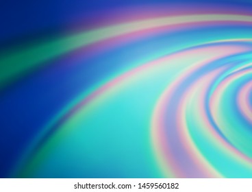 Light BLUE vector blur pattern. Colorful illustration in abstract style with gradient. A new texture for your design.