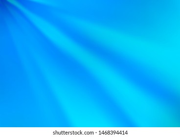 Light BLUE vector blur pattern. Modern geometrical abstract illustration with gradient. The template can be used for your brand book.