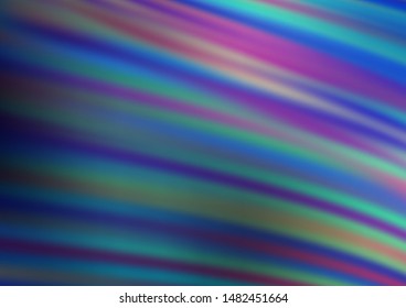Light BLUE vector blur pattern. Creative illustration in halftone style with gradient. Brand new style for your business design.