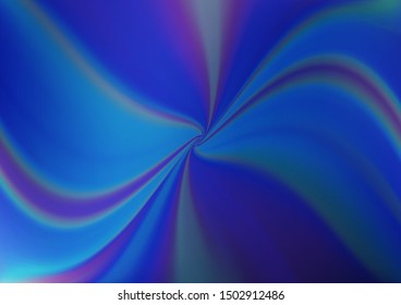 Light BLUE vector blur pattern. Colorful illustration in abstract style with gradient. The blurred design can be used for your web site.