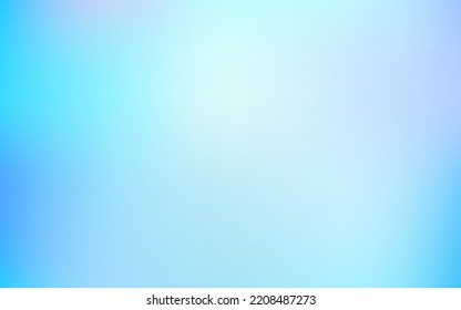 Light blue vector blur pattern. Abstract colorful illustration with blur gradient. Multipurpose app design.