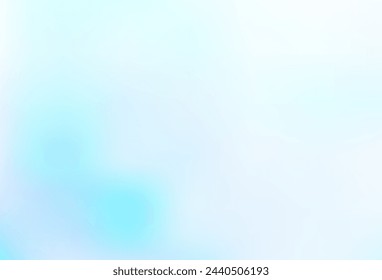 Light BLUE vector blur pattern. Colorful illustration in abstract style with gradient. Sample for your creative designs.