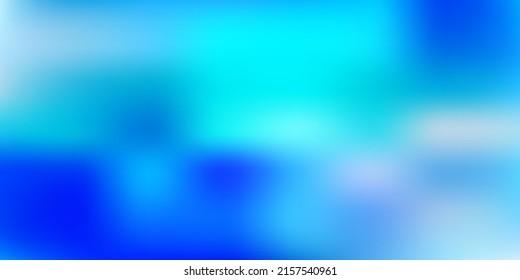 Light blue vector blur template. Abstract colorful illustration with blur gradient. Landing pages design.