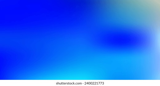 Plantilla de desenfoque vectorial azul claro. Ilustración nítida y colorida en estilo abstracto. La mejor opción para tu diseño.