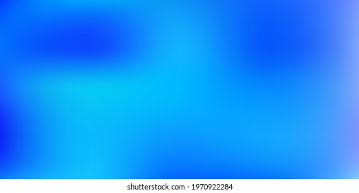 Light blue vector blurred backdrop. Colorful abstract illustration with blur gradient. Multipurpose app design.