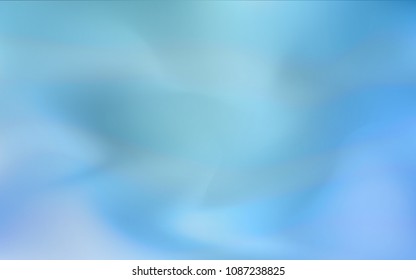 Light BLUE vector blurred background. An elegant bright illustration with gradient. A completely new template for your business design.
