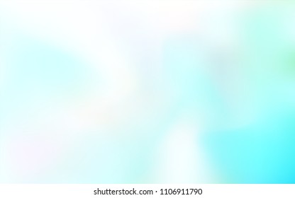 Light BLUE vector blurred background. Modern geometrical abstract illustration with gradient. A new texture for your design.
