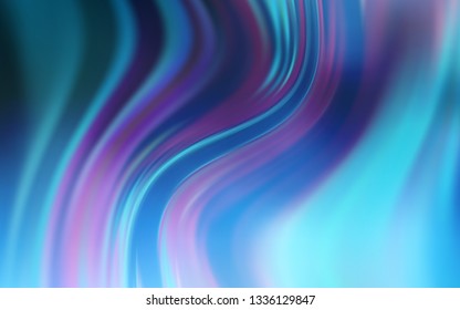 Light BLUE vector blurred background. Colorful abstract illustration with gradient. New style for your business design.