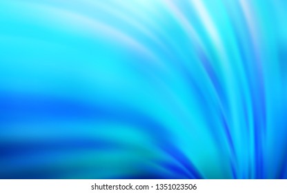 Light BLUE vector blurred background. Modern abstract illustration with gradient. Elegant background for a brand book.