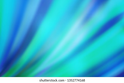 Light BLUE vector blurred background. A completely new colored illustration in blur style. The best blurred design for your business.