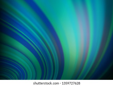 Light BLUE vector blurred background. Modern geometrical abstract illustration with gradient. The elegant pattern for brand book.