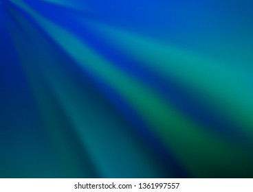 Light BLUE vector blurred background. Colorful illustration in abstract style with gradient. A completely new template for your design.
