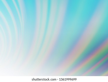 Light BLUE vector blurred background. Modern geometrical abstract illustration with gradient. The background for your creative designs.