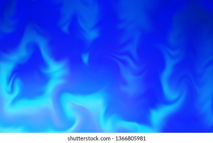 Light BLUE vector blurred background. Modern abstract illustration with gradient. New style design for your brand book.