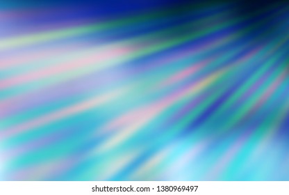 Light BLUE vector blurred background. Colorful illustration in abstract style with gradient. Background for designs.
