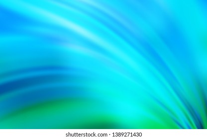 Light BLUE vector blurred background. A completely new colored illustration in blur style. Smart design for your work.