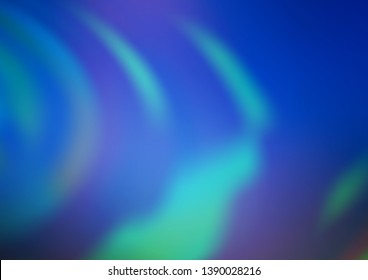Light BLUE vector blurred background. Creative illustration in halftone style with gradient. A completely new design for your business.