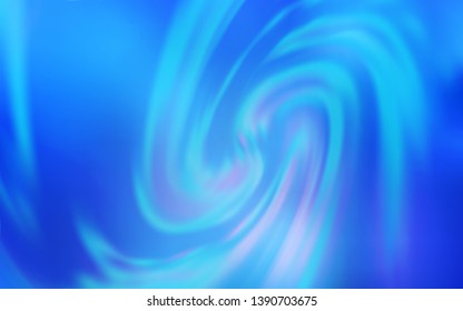 Light BLUE vector blurred background. Colorful illustration in abstract style with gradient. Elegant background for a brand book.