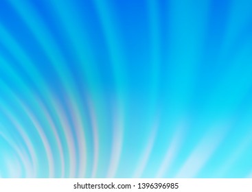 Light BLUE vector blurred background. Colorful abstract illustration with gradient. The template can be used for your brand book.