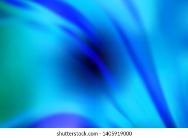 Light BLUE vector blurred background. Colorful illustration in abstract style with gradient. Elegant background for a brand book.