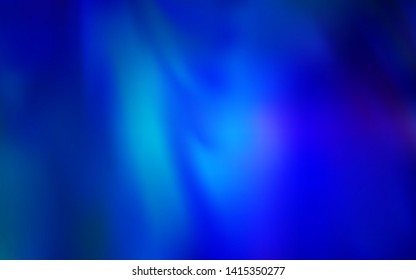 Light BLUE vector blurred background. Creative illustration in halftone style with gradient. Completely new design for your business.