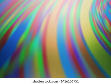Light BLUE vector blurred background. Glitter abstract illustration with an elegant design. A completely new design for your business.