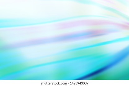 Light BLUE vector blurred background. A completely new colored illustration in blur style. New design for your business.