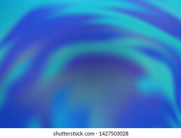 Light BLUE vector blurred background. Colorful illustration in abstract style with gradient. The best blurred design for your business.