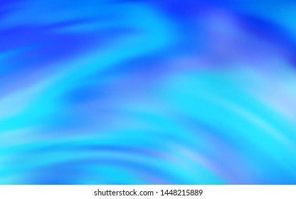 Light BLUE vector blurred background. New colored illustration in blur style with gradient. Blurred design for your web site.