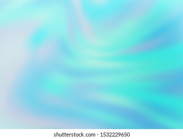 Light BLUE vector blurred background. Creative illustration in halftone style with gradient. The background for your creative designs.