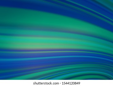 Light BLUE vector blurred background. Colorful abstract illustration with gradient. The template can be used for your brand book.